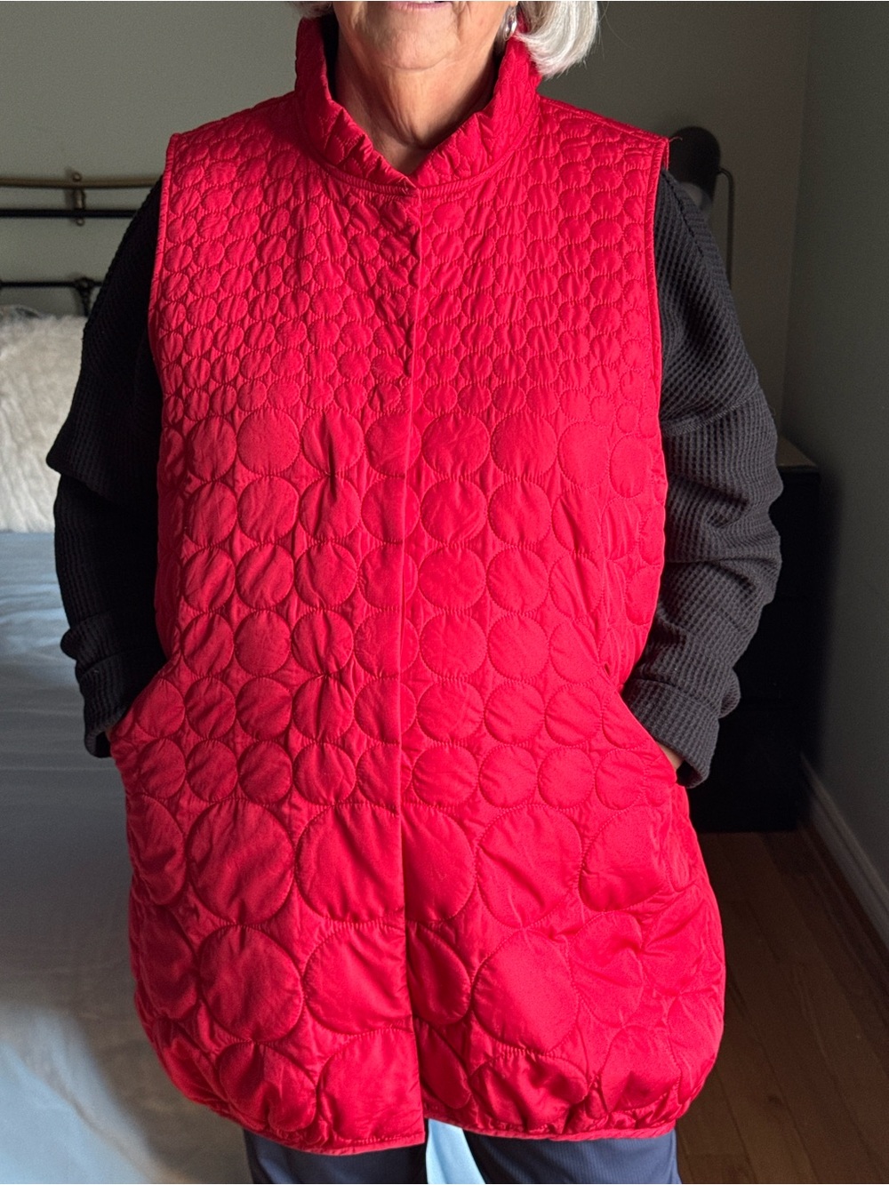 ATELIER by Lyse Spenard Quilted Vest XXL